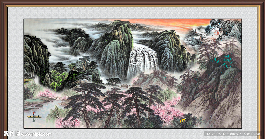 国画山水