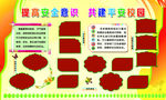 学校安全照片版面