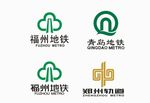 全国地铁logo  轨道交通标