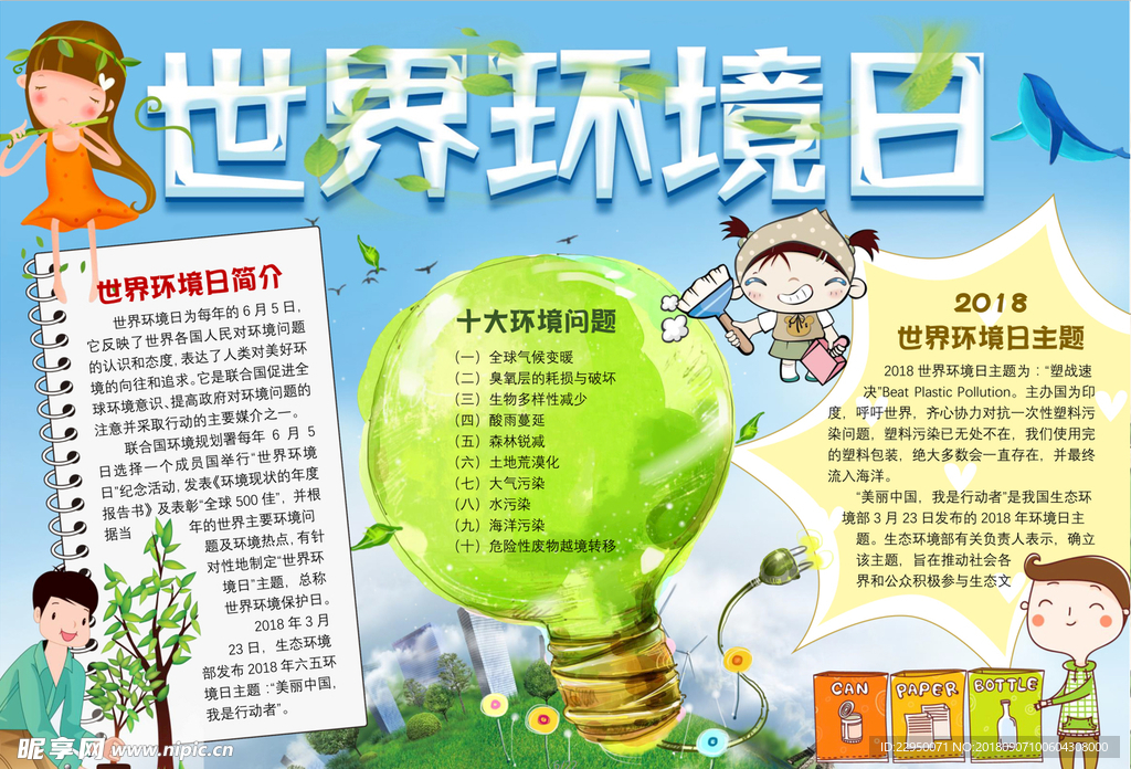环保小报