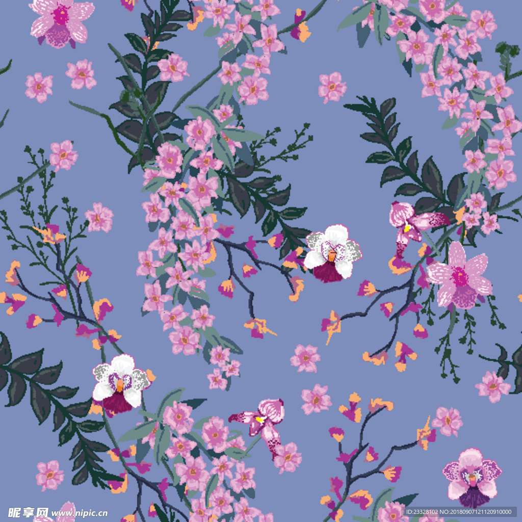 服饰印花图案