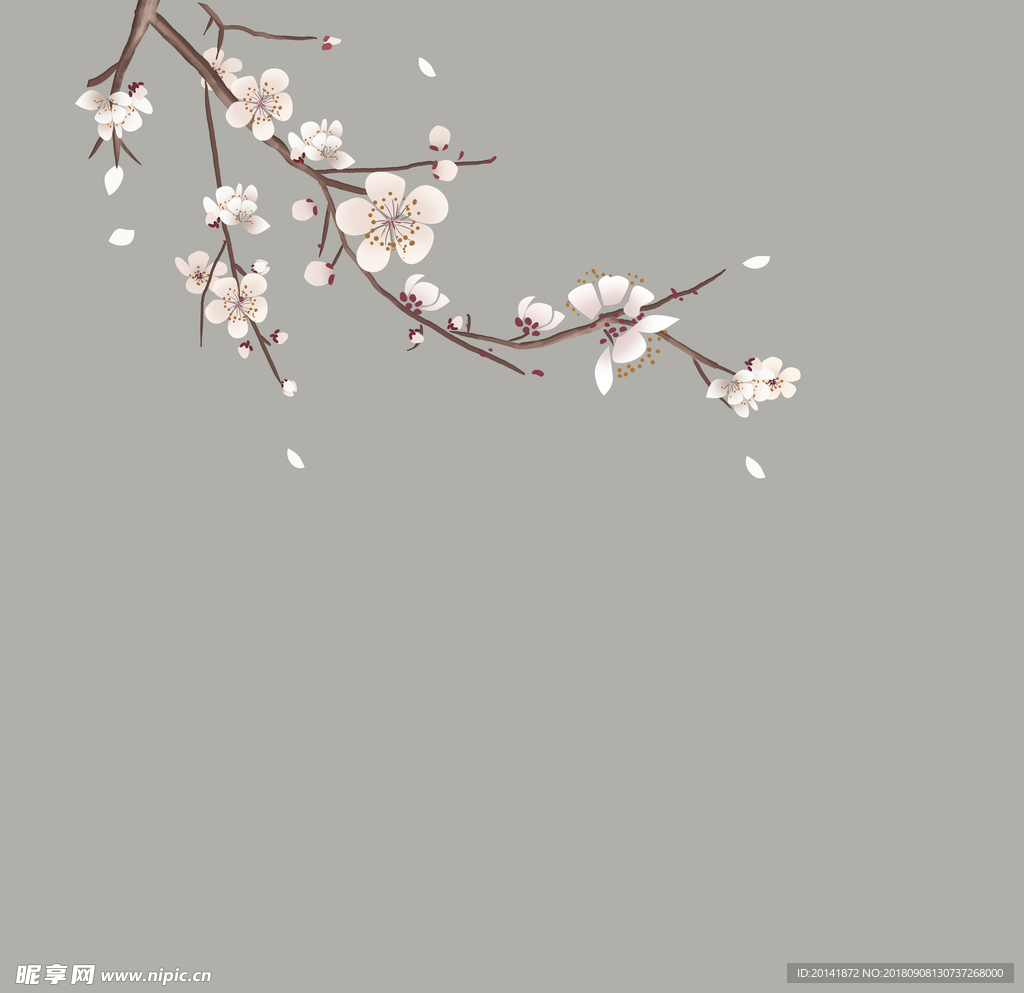 新中式梅花