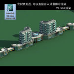写字商业楼 商业群 现代商业