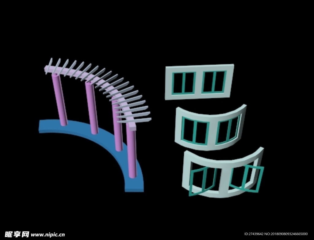 3d窗户朗庭