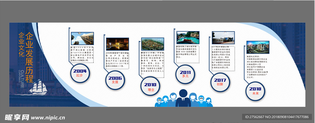 企业文化展板