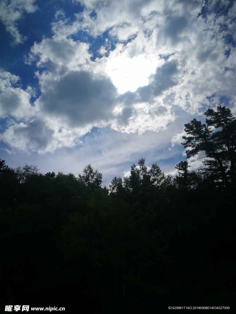 天空