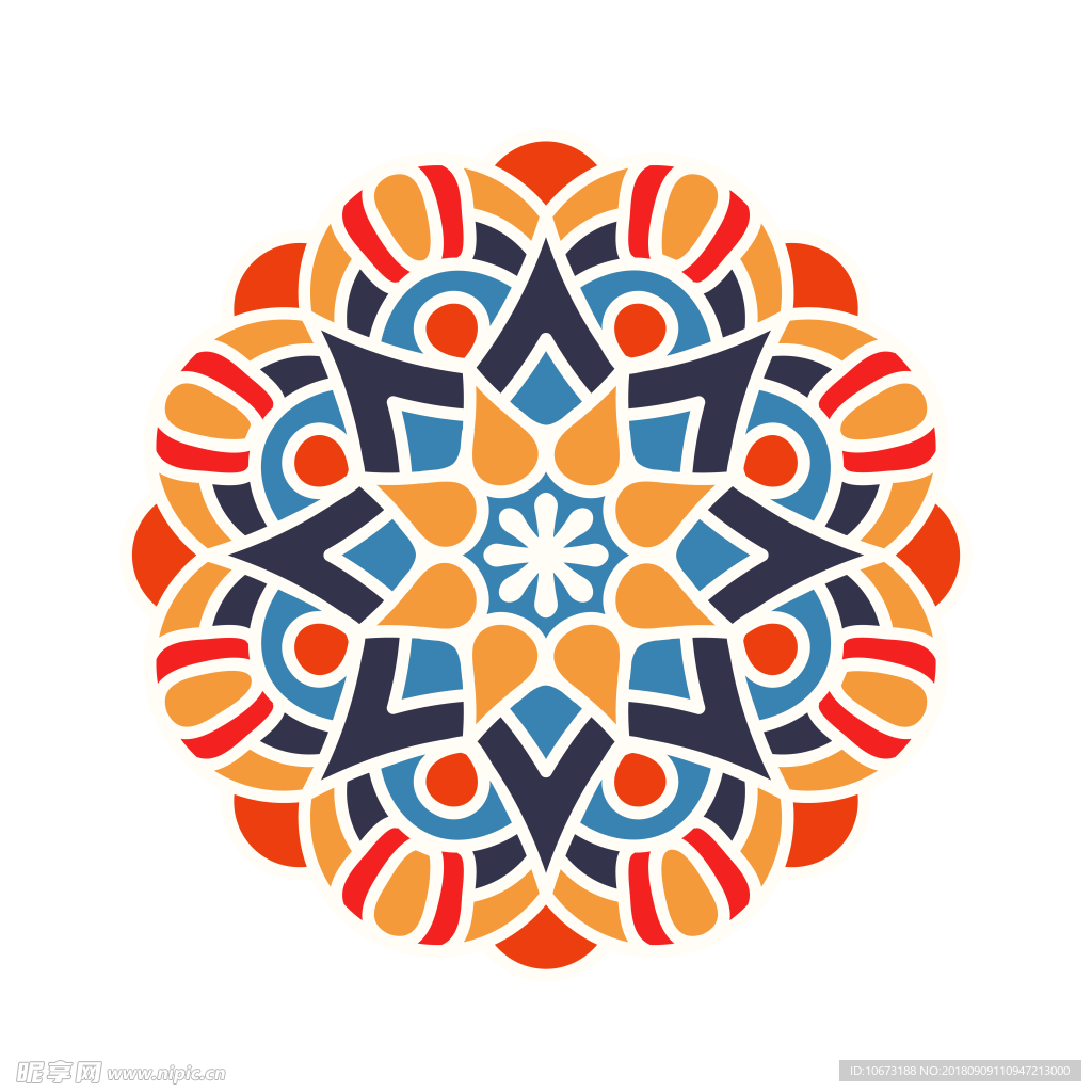 透明底花纹