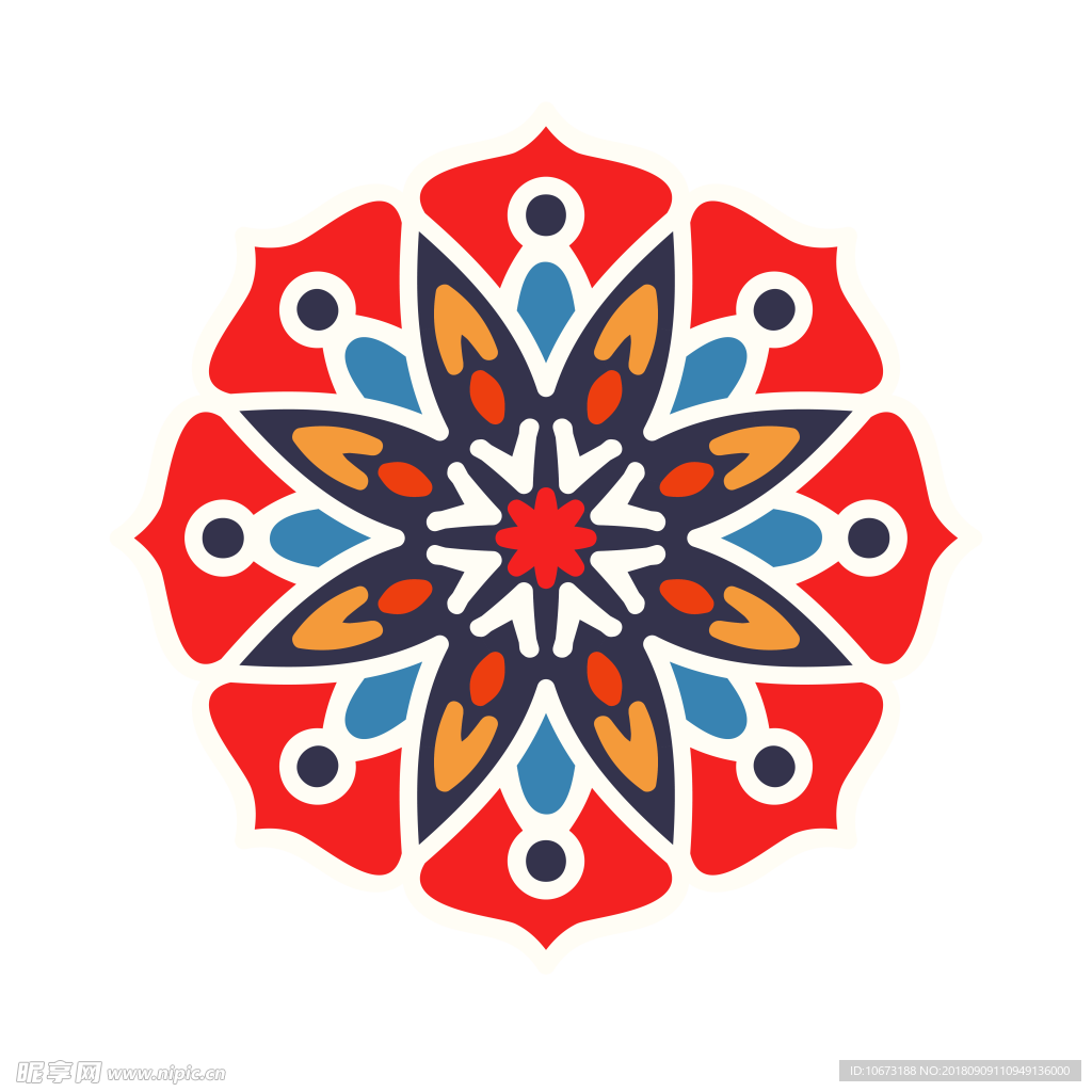 透明底花纹