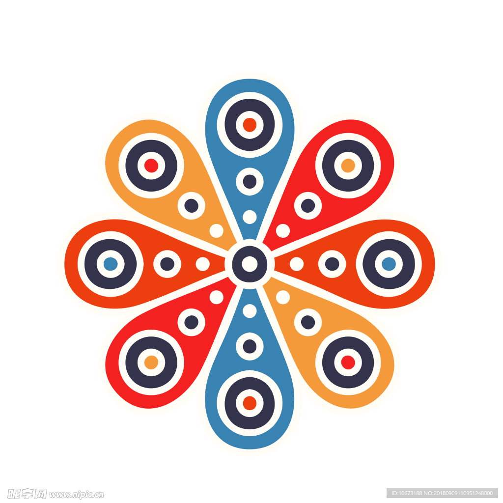 透明底花纹