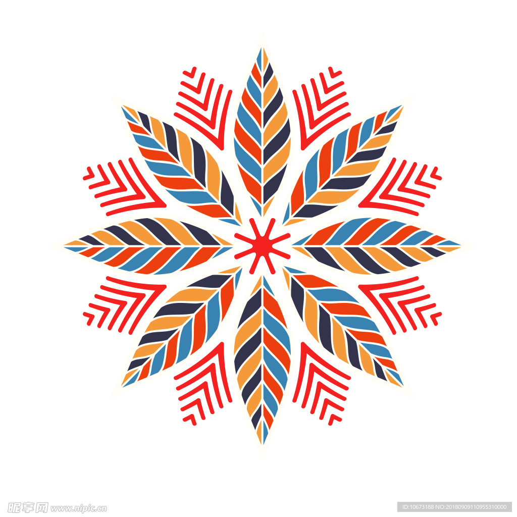 透明底花纹