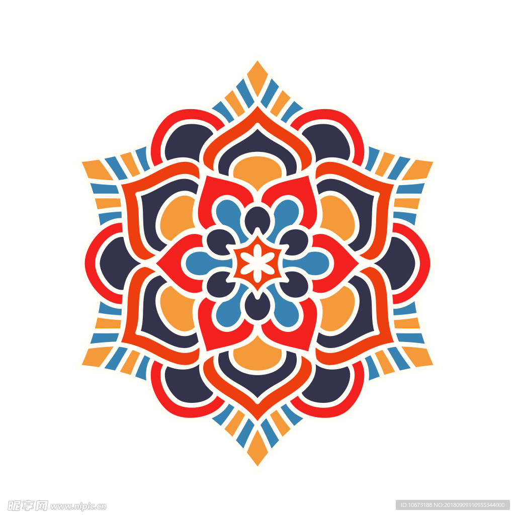 透明底花纹