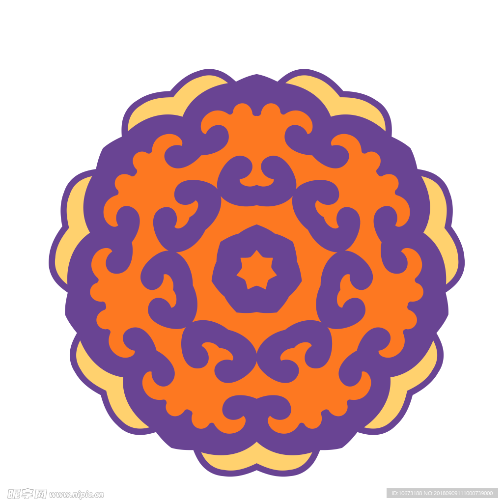 透明底花纹