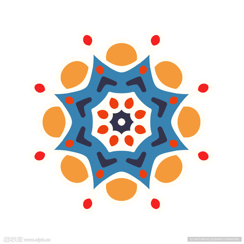 透明底花纹