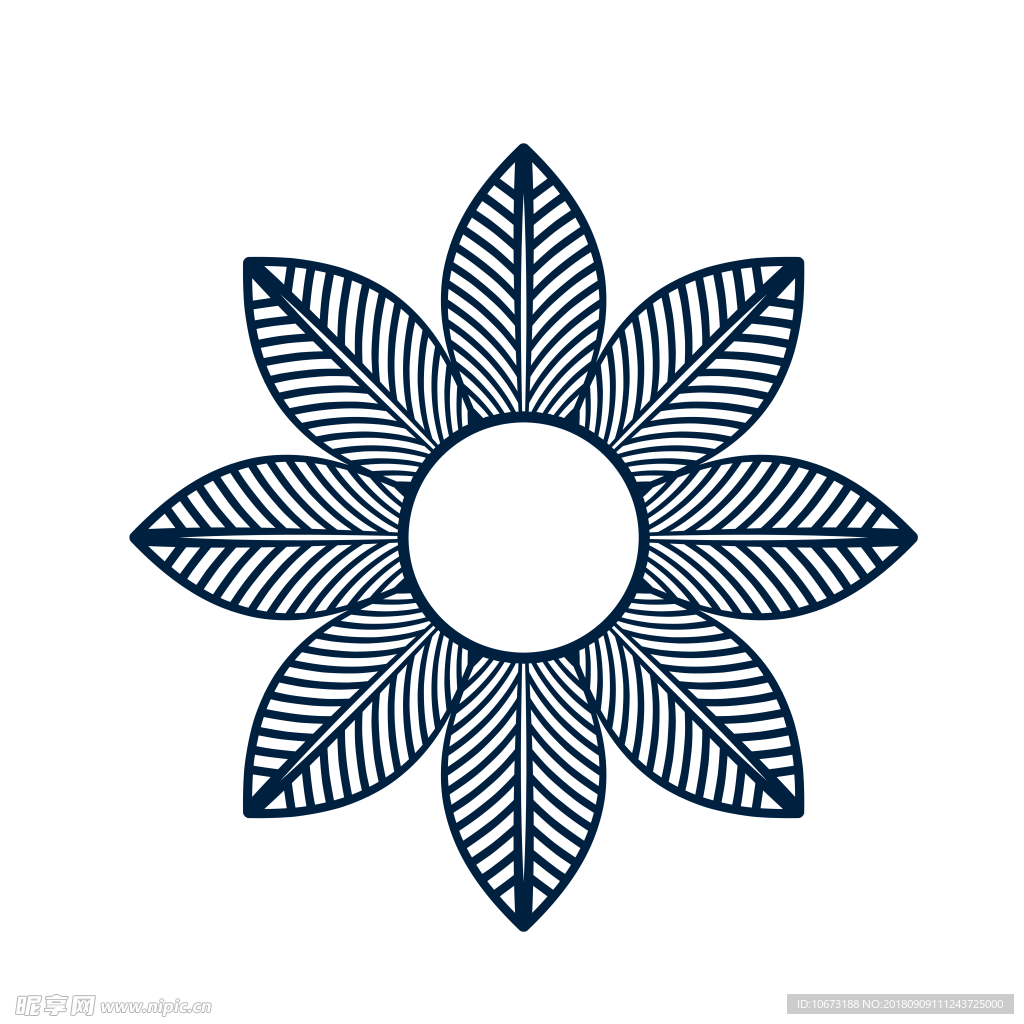 透明底花纹
