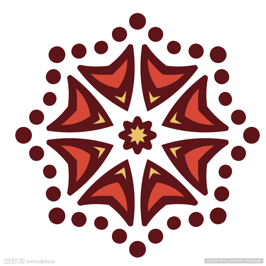 透明底花纹