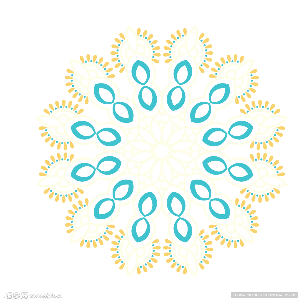 透明底花纹