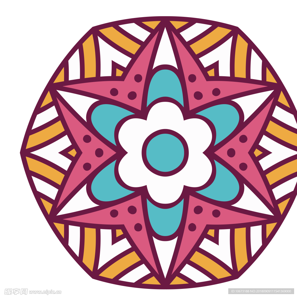 透明底花纹