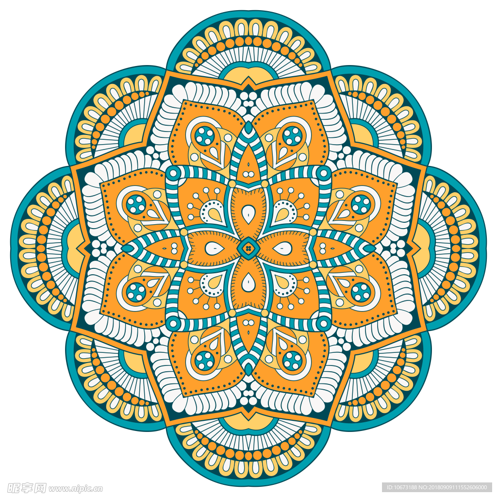 透明底花纹