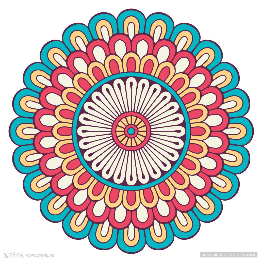 透明底花纹