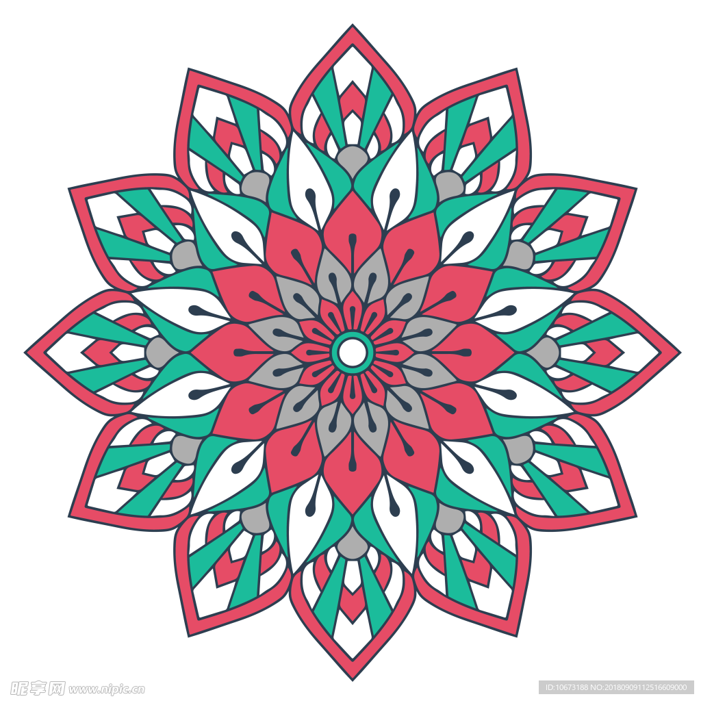 透明底花纹