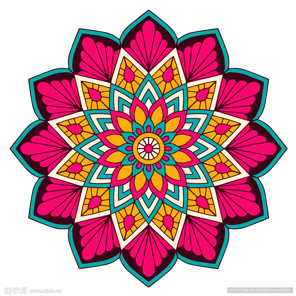 透明底花纹