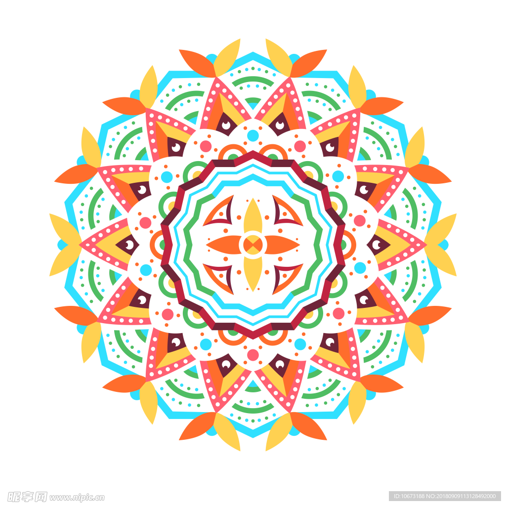 透明底花纹