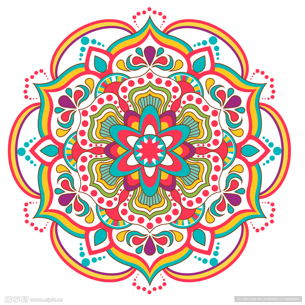 透明底花纹