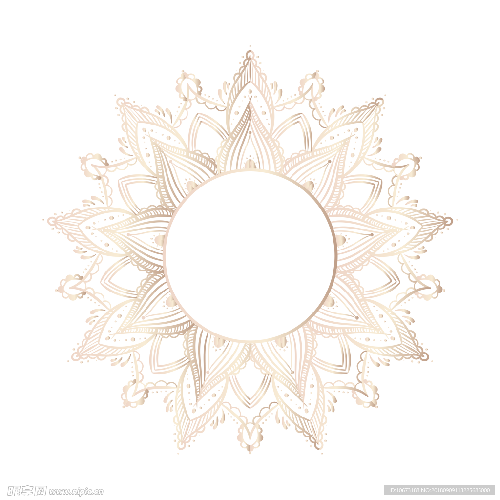 透明底花纹
