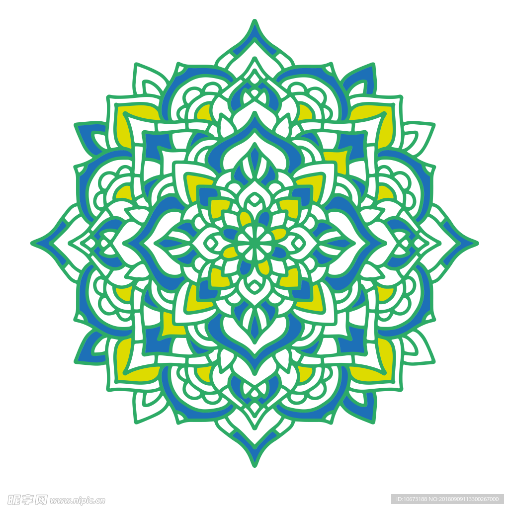透明底花纹