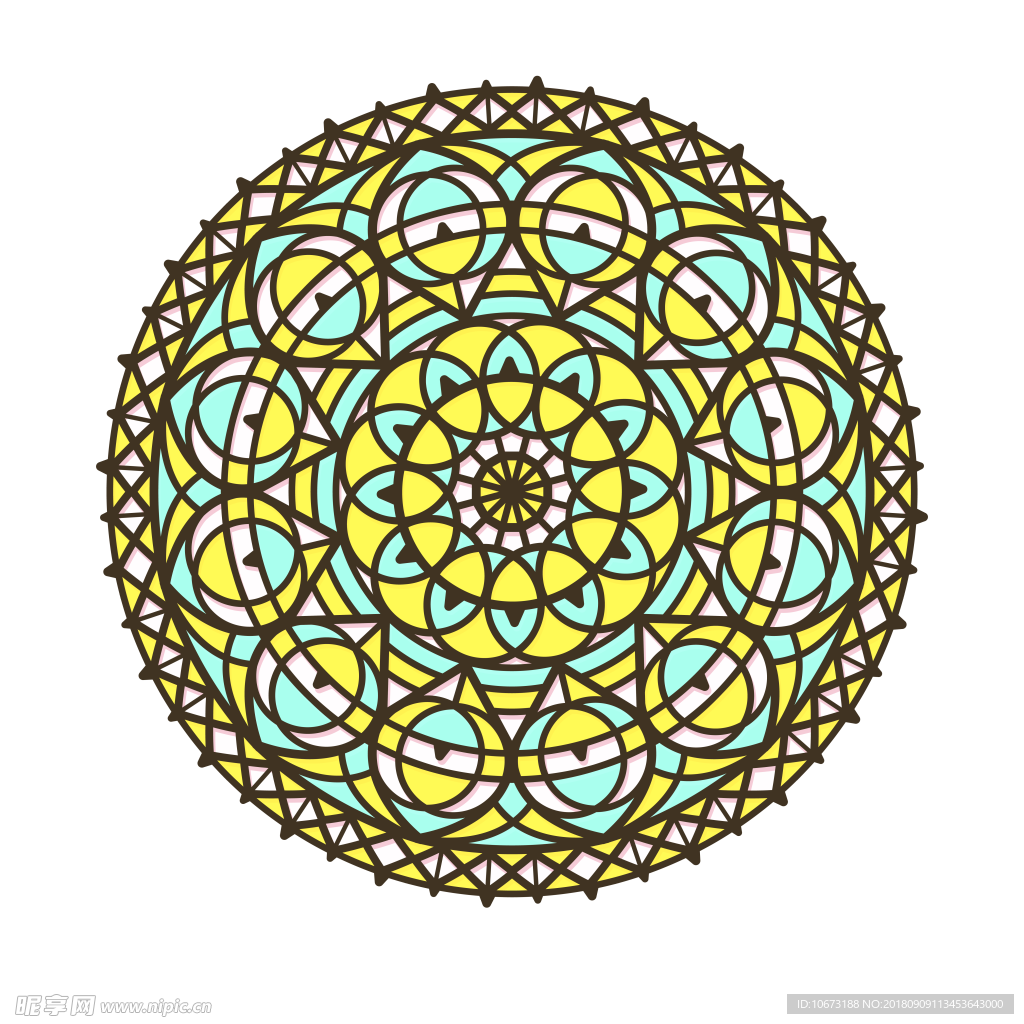 透明底花纹