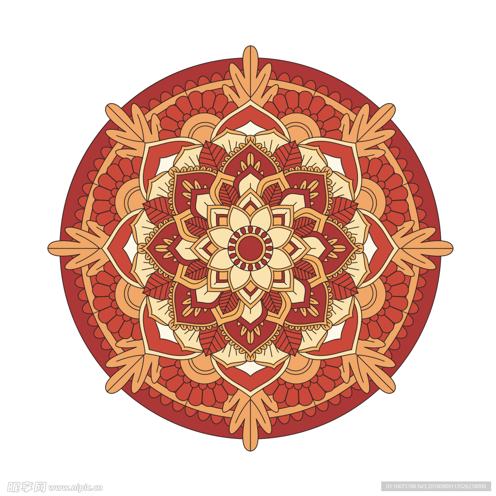 透明底花纹