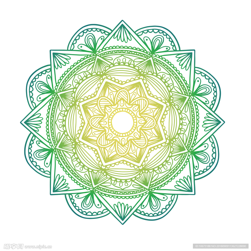 透明底花纹