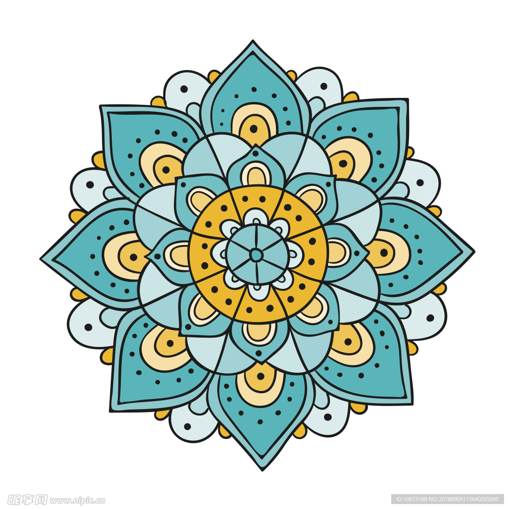 透明底花纹