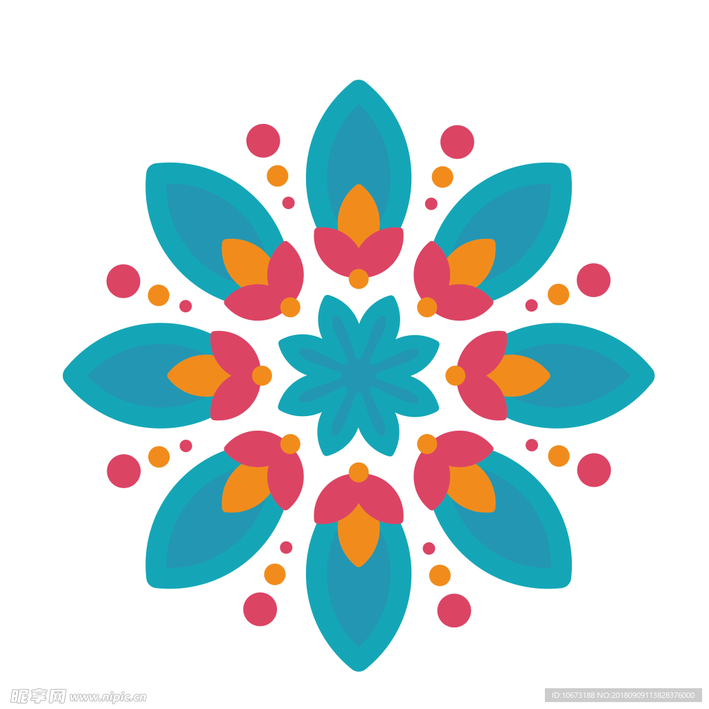 透明底花纹