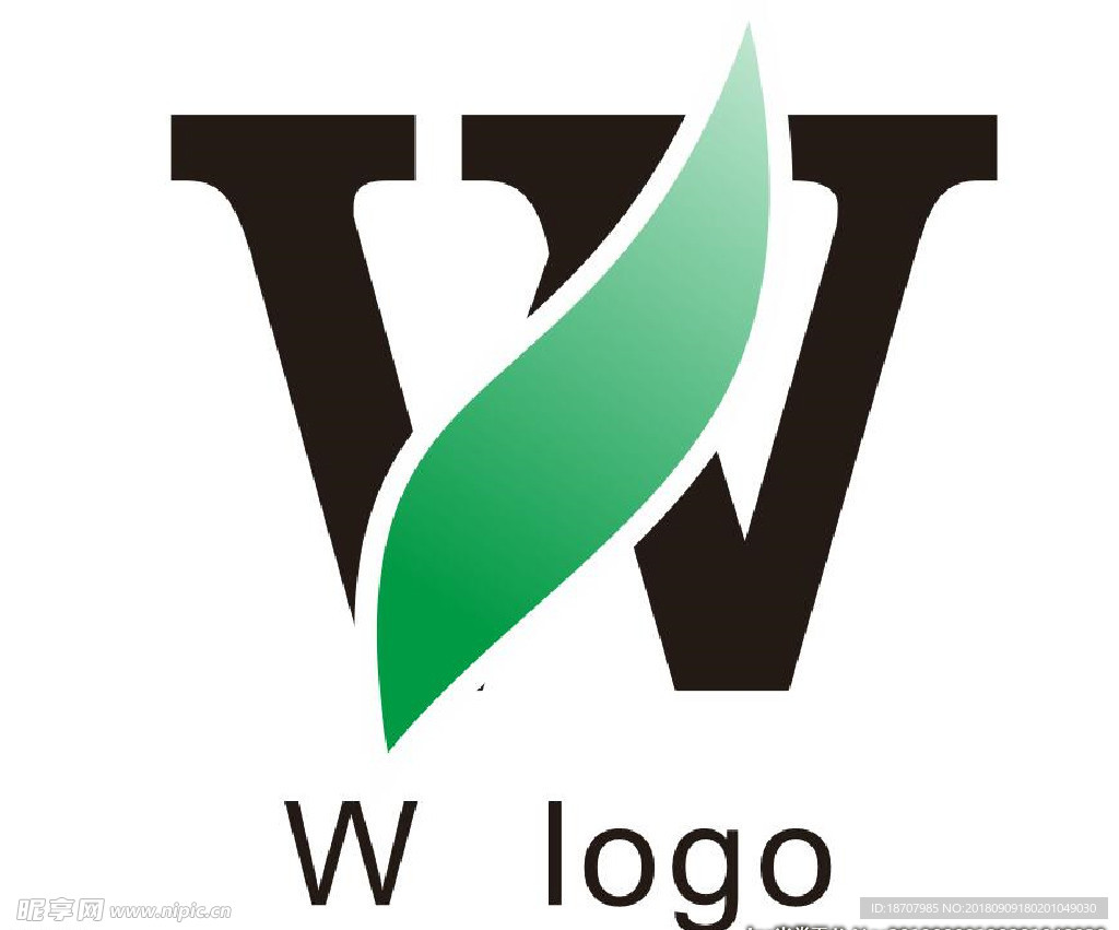 W标志 logo