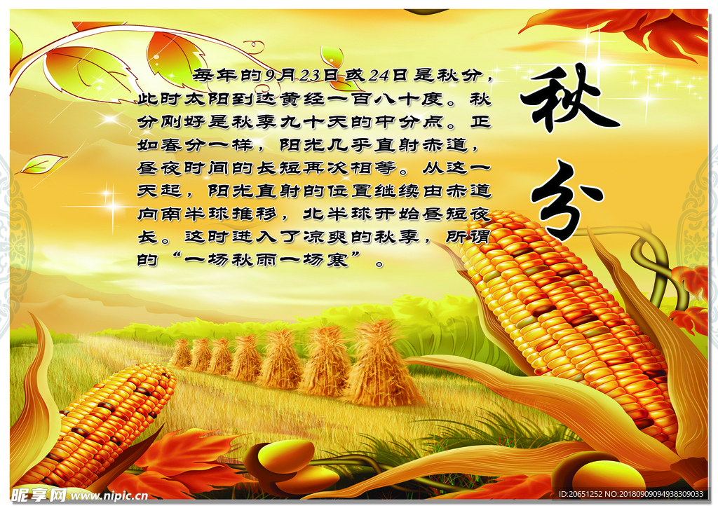 【二十四节气】秋分