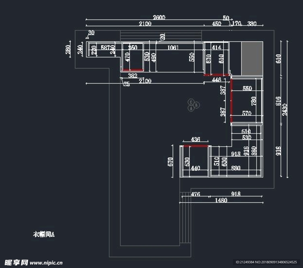 2018最新全屋衣帽间家具设计