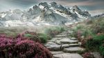 冰山花海