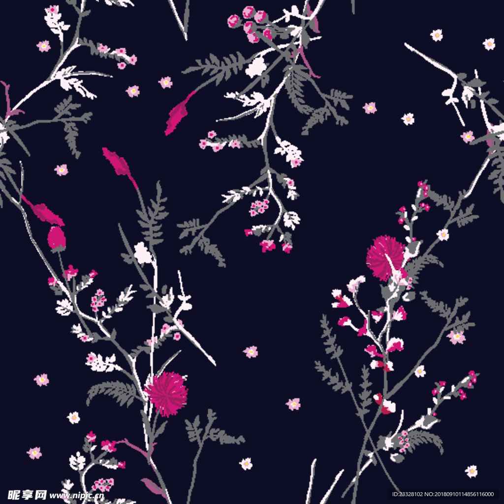 服饰印花图案