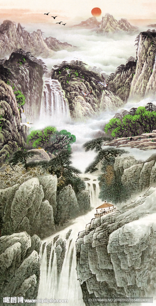 室内玄关背景