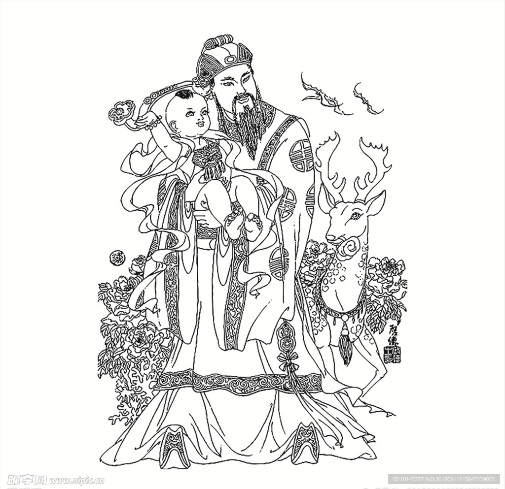 福神图
