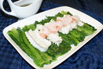葱油双鲜油麦菜