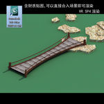 桥 拱桥 桥模型 3D桥模型