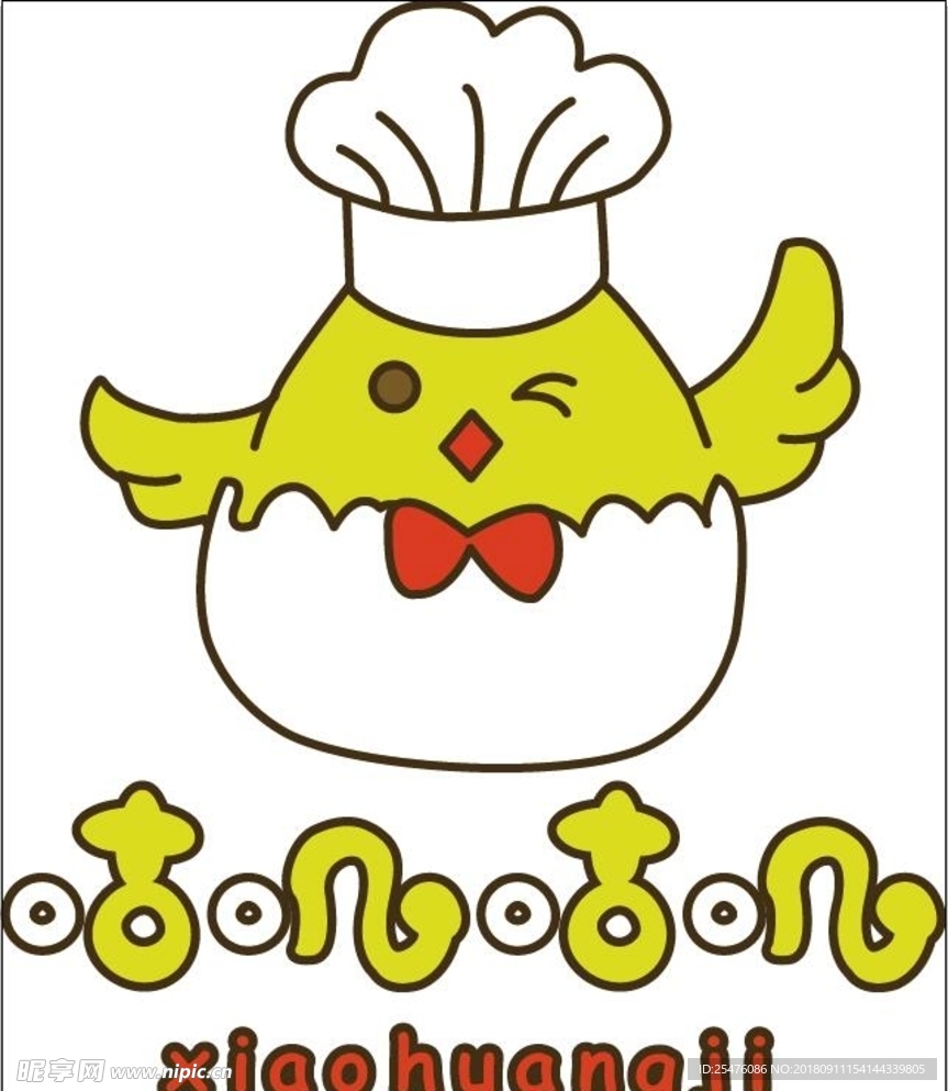小黄鸡logo