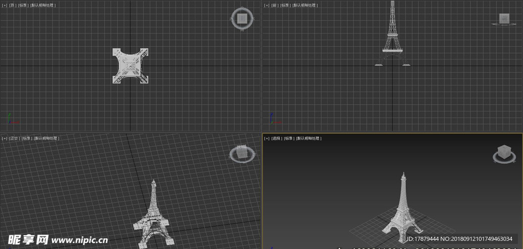 3D埃菲尔铁塔