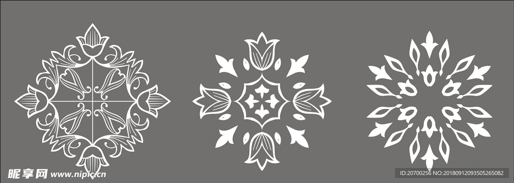 欧式花纹