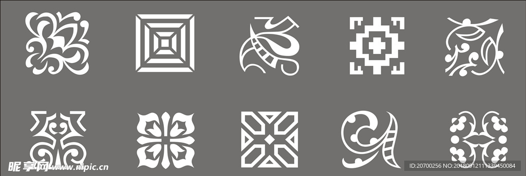 欧式花纹