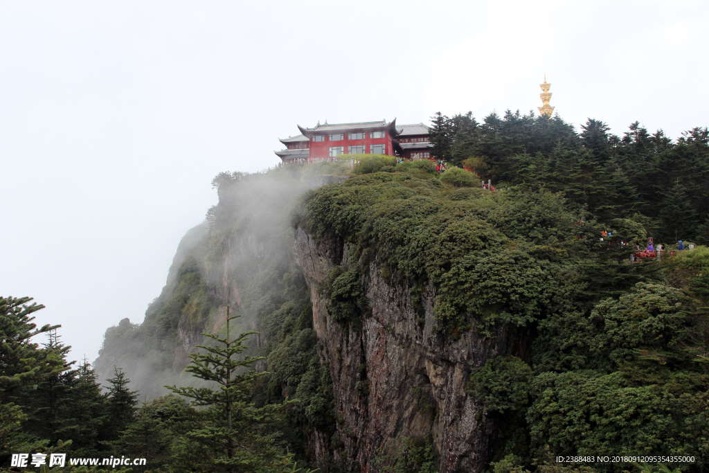 峨眉山风光