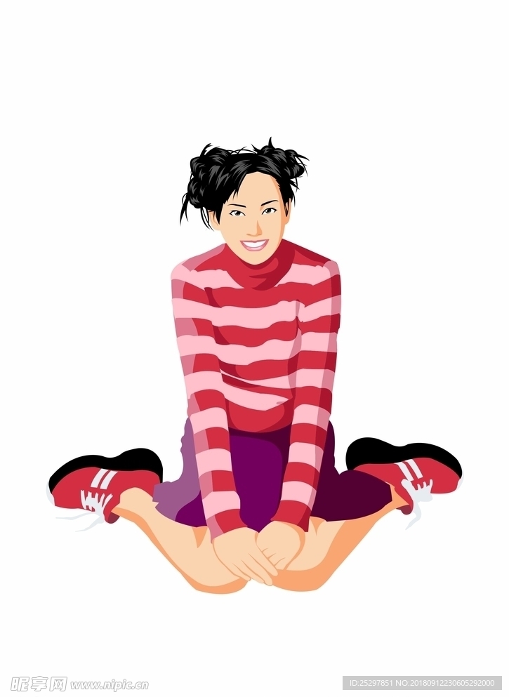 卡通人物 女性