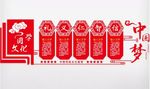 2018中国文化国学教育展板